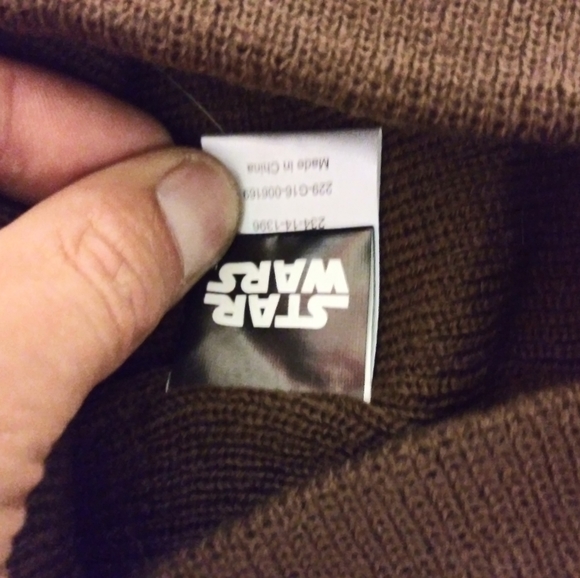 Star Wars Adult One Size Chewbacca Beenie Full Face Design NwoT - Picture 6 of 6